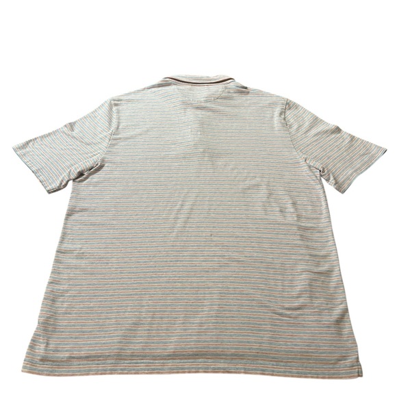 Faherty Multicolor Striped Polo Men’s Shirt Size XL - Picture 2 of 9